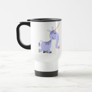 Taza De Viaje Personalizado inusual de Unicorn