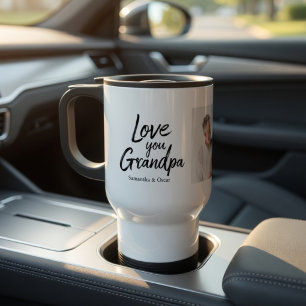 Taza De Viaje Personalizado para Papá con Foto   Regalo Personal
