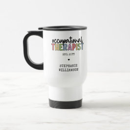 Taza De Viaje Personalizado Terapia Ocupacional Ocupacional de R