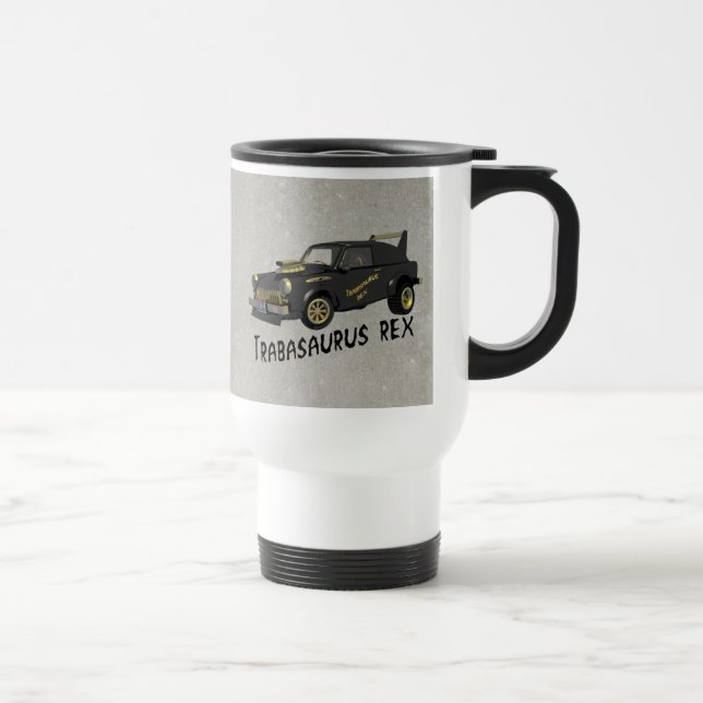 Taza De Viaje Personalizado Trabant Car de Alemania Oriental (Derecha)