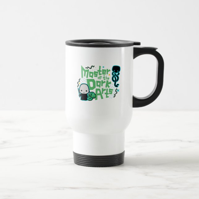 Taza De Viaje Personalizado Voldemort - Maestro de las Artes Osc (Derecha)