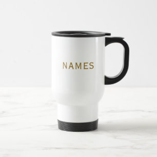 Taza De Viaje Personalizados con Apellido o Apodo en Ellos