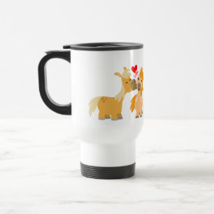 Taza De Viaje Personalizados cortos se ponen a enamorar la músic