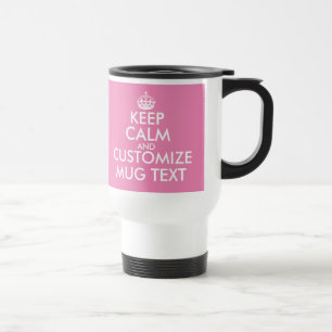 Taza De Viaje Personalizar Mantener el café tranquilo para ir a