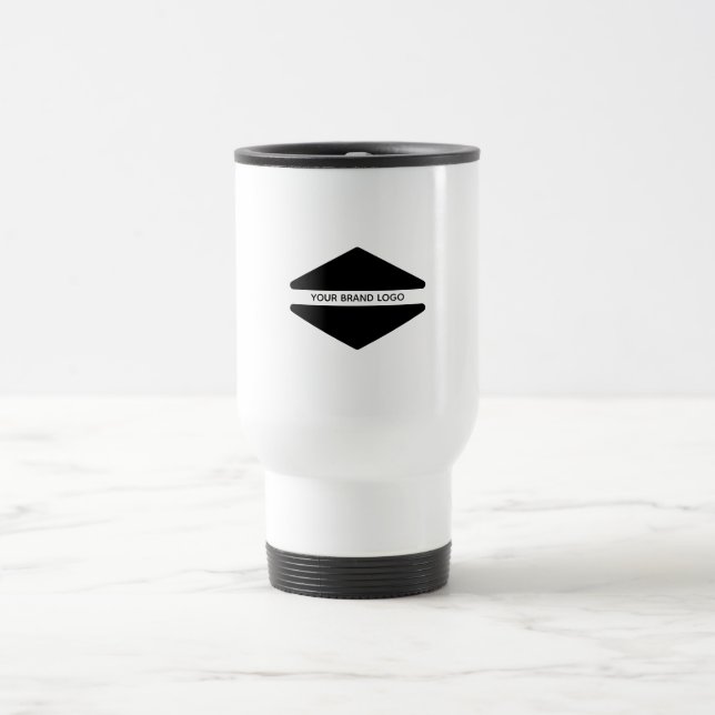 Taza De Viaje Personalized Company Logo Custom Travel Branding (Centro)