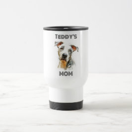 Taza De Viaje Personalized Dog Mom Travel Mug | Custom Gift
