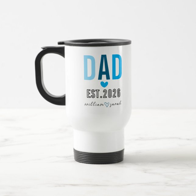 Taza De Viaje Personalized Girl Dad Father’s Day for Proud Girl (Izquierda)