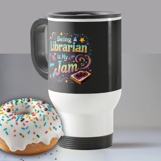 Taza De Viaje Personalized Librarian Gift