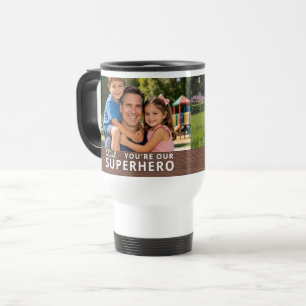 Taza De Viaje Personalized with 2 Photos and Text