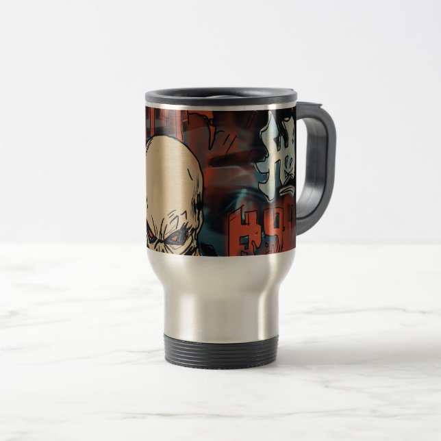 Taza De Viaje Pesadilla de agua (Anverso derecho)