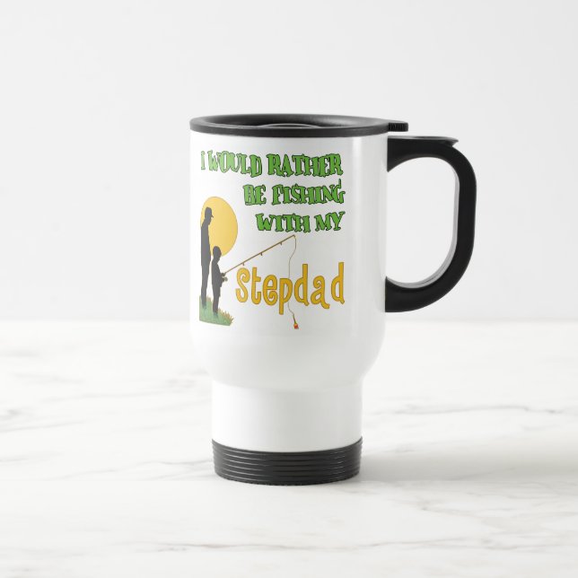 Taza De Viaje Pesca con mi Stepdad (Derecha)