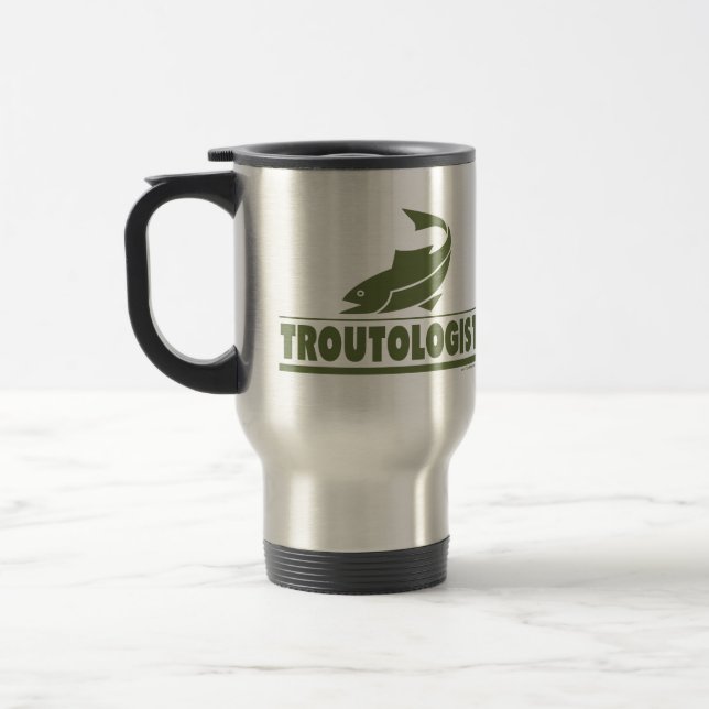 Taza De Viaje Pesca de trucha (Izquierda)