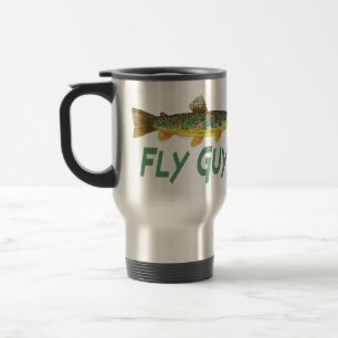 Taza De Viaje Pesca de trucha
