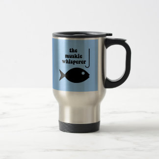 Taza De Viaje pesca del whisperer del muskie