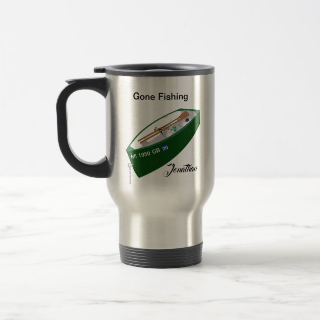 Taza De Viaje Pesca desaparecida (Izquierda)