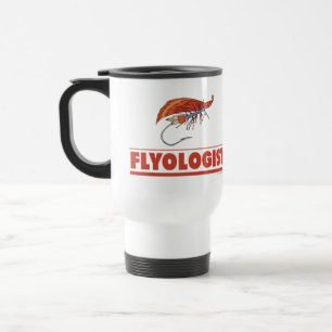 Taza De Viaje Pesca divertida con mosca