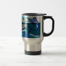 Taza De Viaje Pesca en aguas profundas