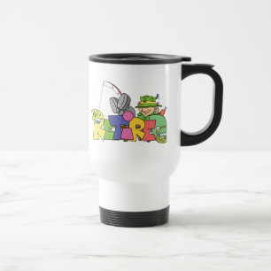 Taza De Viaje Pesca ida jubilada