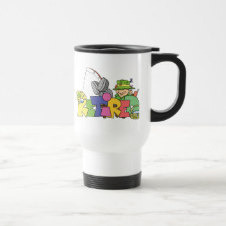 Taza De Viaje Pesca ida jubilada