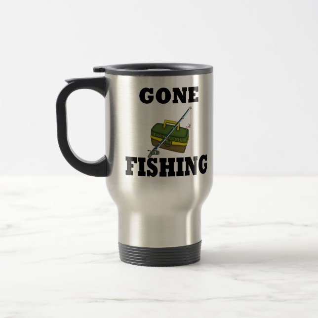 Taza De Viaje Pesca por destino (Izquierda)