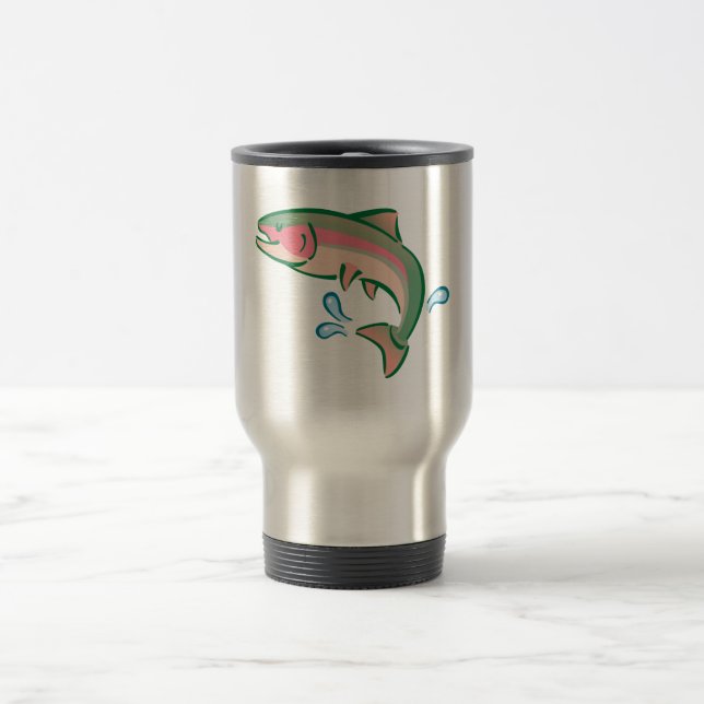 Taza De Viaje Pescados de salto (Centro)