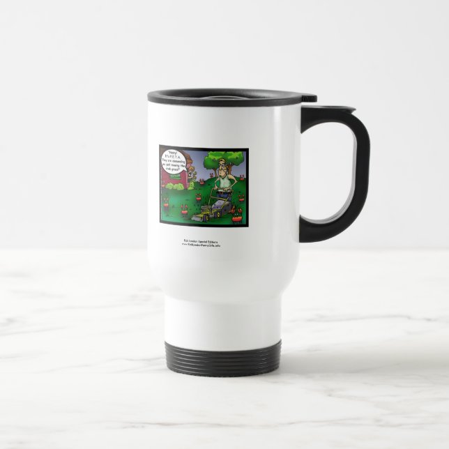 Taza De Viaje PETA y el divertido barro de viajes del Personaliz (Derecha)