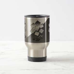 Taza De Viaje Pétalos de cromo