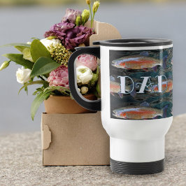 Taza De Viaje Pez Papá Arcoíris Trucha
