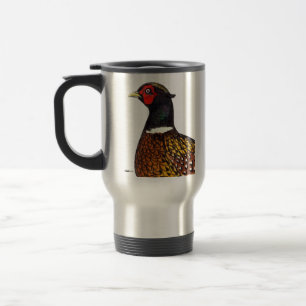 Taza De Viaje Pheasant:  Cabeza de anillo