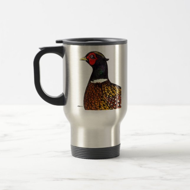 Taza De Viaje Pheasant Head Ringneck (Izquierda)