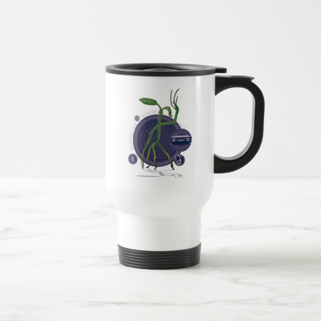 Taza De Viaje PICKETT™ El gráfico BOWTRUCKLE™ (Derecha)