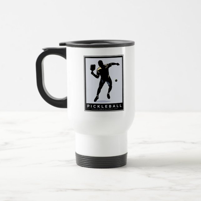 TAZA DE VIAJE PICKLEBALL SILHOUETTE CLASSIC (Izquierda)
