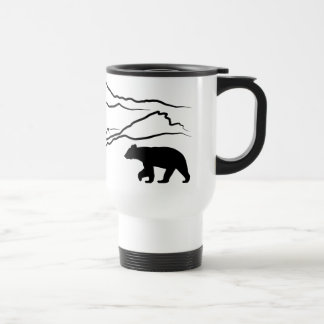 Taza De Viaje Pico de oso negro y pique