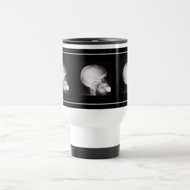 Taza De Viaje Pie en boca (agrega tu texto) (Centro)