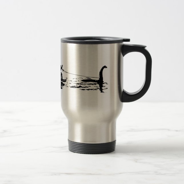 Taza De Viaje Pie y Nessie grandes (Derecha)