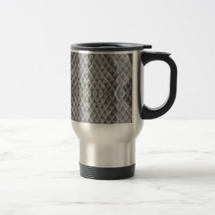 Taza De Viaje Piel de serpiente gris