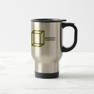 Taza De Viaje ¡Piensa fuera de la caja!