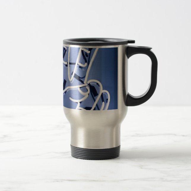 Taza De Viaje pieza de neón (Derecha)