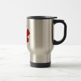 TAZA DE VIAJE PIEZA ROJA