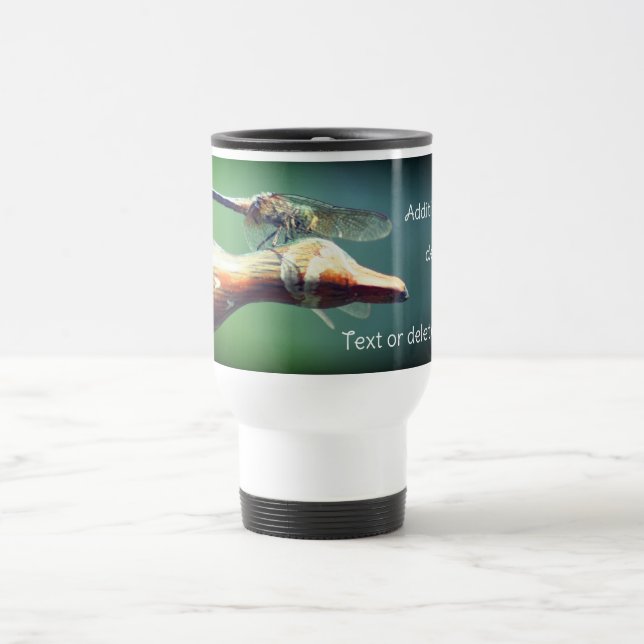 Taza De Viaje Piloto piloto de la compañía Dragonfly personaliza (Centro)