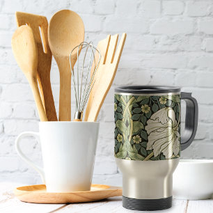 Taza De Viaje Pimpernel Yellow Flowers William Morris