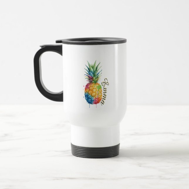 Taza De Viaje Piña (Izquierda)