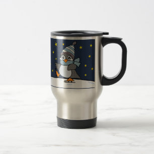 Taza De Viaje Pingüino