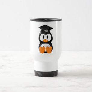 Taza De Viaje Pingüino de la graduación