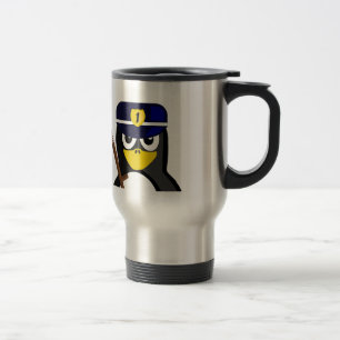 Taza De Viaje Pingüino del policía