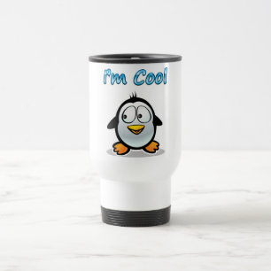 Taza De Viaje Pingüino fresco