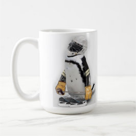 Taza De Viaje Pingüino Pequeño Con Engranaje De Hockey