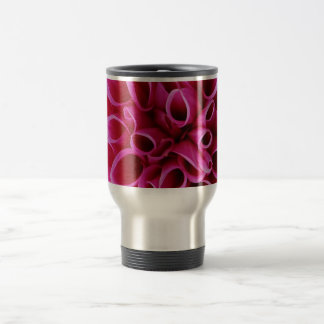 Taza De Viaje Pink Flower Travel Mug