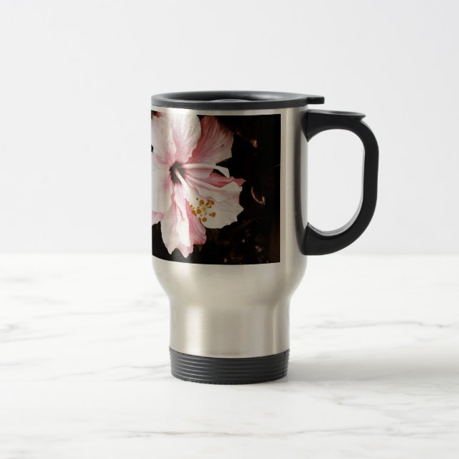 Taza De Viaje Pink Hibiscus (Derecha)