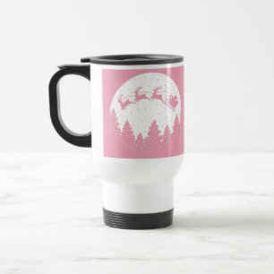 Taza De Viaje Pink Magic Christmas